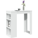 vidaXL Barski stol s stalcima bijeli 102x50x103,5 cm konstruirano drvo Cijene