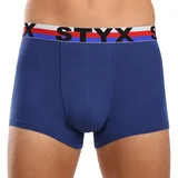 STYX Men's boxers sports rubber dark blue tricolor