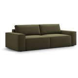 Micadoni Zelena raztegljiva sedežna garnitura iz tkanine bouclé 247 cm Jodie – Home | Shoptok.si