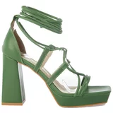 Trendyol Green Platform Women's Classic Heeled Shoes