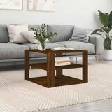  Stolić za kavu boja hrasta 58x58x40 cm konstruirano drvo | shoptok.hr