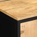  Noćni ormar Smeđa i crna 40 x 35 x 50 cm Čvrsto drvo manga | Eponuda.com
