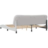  Okvir za krevet bez madraca Hvar bijeli 200x200 cm od umjetne kože | shoptok.hr