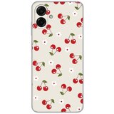  Maska za Samsung A075F Galaxy A07 Cherry and Flowers Silikonska Print Cene