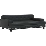 Maison Chic Otroški kavč - Otroški divan - Otroški sedež črn 90x53x30 cm umetno usnje, (21729718) | Shoptok.si