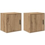 Furnova Garažne stenske omare 2 kosa artisan hrast inženirski les, (21950037) | Shoptok.si