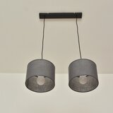 Viseći luster na sajli ALBA 2xE27/15W/230V siva | Eponuda.com