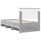  Krevetna konstrukcija Siva Sonoma 80 x 200 cm Konstruirano drvo | shoptok.hr