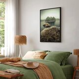  Slika - Autumn in the Wetlands (1 Part) Vertical 80x120 U crnom drvenom okviru | shoptok.hr