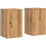  Stalci za biljke 2 kom boja artisian hrasta 30x30x50 cm drveni | shoptok.hr