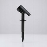  LED RGB Solarna lampa 2u1 LED/3,7V 1200 mAh IP54 crna | Eponuda.com