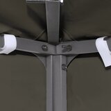  Pokrov za sjenicu s 2 razine 310 g/m² 4 x 3 m smeđe-sivi | shoptok.hr
