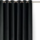 Filumi Črna žametna zavesa za delno zatemnitev 200x300 cm Velto –