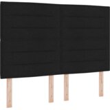 Box spring krevet s madracem Crna 140 x 190 cm tkanina - Crna 140 x 190 cm Dizajn linija | shoptok.hr