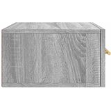  Zidni noćni ormarići 2 kom boja sivog hrasta sonome 35x35x20 cm | shoptok.hr