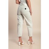 Fenzy Plus Size Traperice S Prorezima, Svijetlo Sive | shoptok.hr