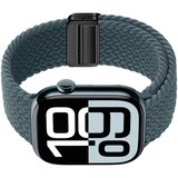 INF Zvezdni najlonski pleteni pašček za uro Apple Watch DarkGreen S, (21690700) | Shoptok.si