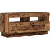 TV ormarić LED boja drva 180x35x40 cm konstruirano drvo | shoptok.hr