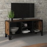 The Living Store ormarić rustični smeđi 105 x 36 x 47 cm od metala i MDF-a | shoptok.hr
