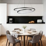  Brilagi-LED prigušiva luster na sajli TWISTER LED/105W/230V prečnik 100 cm crna + daljinski upravljač | Eponuda.com