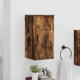 vidaXL Kupaonski ormar s pohranom Dimljeni hrast 30 x 31,5 x 61 cm | shoptok.hr