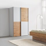 Mömax Omara Z Drsnimi Vrati Ohio New, Bela, Hrast, Š. 120 Cm | Shoptok.si