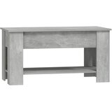  Stolić za kavu boja betona 101x49x52 cm konstruirano drvo | shoptok.hr