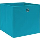Furnova Škatle 4 kosi netkano blago 28x28x28 cm baby modre, (21932248) | Shoptok.si