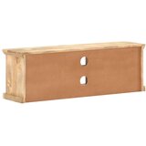 vidaXL TV ormarić s čeličnim vratima 120x30x40 cm masivno drvo manga | shoptok.hr