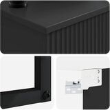  Zidni sudoper Crna 40 x 41 x 40,5 cm Konstruirano drvo | shoptok.hr