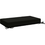  Jastuk za sjedalo SOEST 100% poliester Crna 70 x 40 x 10 cm | shoptok.hr