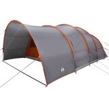  Tunelski šator za 8 osoba Siva i narančasta 710 x 460 x 245 cm | shoptok.hr
