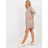 BASIC Feel Good Dress-RV-SK-7203.35P-dark beige | shoptok.hr