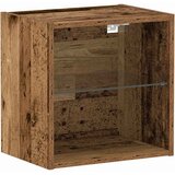  Floating Shelf with LED Light 2 pcs Smeđa 40 x 28,5 x 40 cm | shoptok.hr