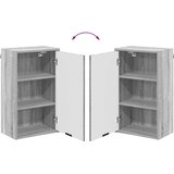 vidaXL Kupaonski ormar Zidne Sivi hrast sonoma 39 x 23.5 x 65 cm | shoptok.hr