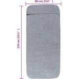  Ručnici za plažu 4 kom sivi 60 x 135 cm od tkanine 400 GSM | shoptok.hr
