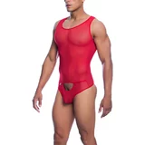 MOB Sexy Sheer Body Red S/M