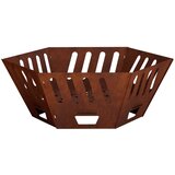  Kamin Rđa 60 x 60 x 23 cm Otporni čelik | shoptok.hr