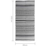 Vanjski tepih crni 80 x 150 cm PP | shoptok.hr