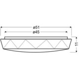 Lesnina XXXL STROPNA LED-SVETILKA 1000 lm 4000 K | Shoptok.si