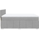  Krevet box spring s madracem svjetlosiva 160x200 cm tkanina | shoptok.hr