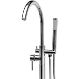 Rea Samostoječa mešalna pipa Lungo Chrome | Shoptok.si