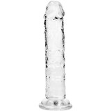 REALROCK realistični dildo s vakuumskim postoljem (prozirni) - 12,7 cm Cijene