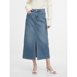 Orsay Blue women's denim maxi skirt - Women's | Shoptok.si