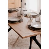 MID.YOU jedilna miza, črna, hrast artisan | Shoptok.si