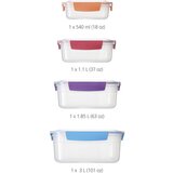 Shumee JJ-Set 4 posod, ključavnica Nest Lock, večbarvna, (21398595) | Shoptok.si