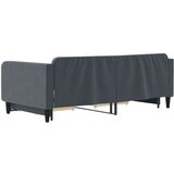 vidaXL Dnevni krevet na razvlačenje i ladice tamnosivi 100 x 200 cm | shoptok.hr