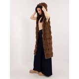 Wool Fashion Italia Vest-AT-KZ-2368-1.08-brown | Shoptok.si