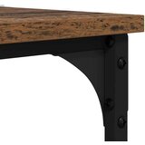 vidaXL Bocni stol Staro drvo 40 x 30 x 75 cm Konstruirano drvo | shoptok.hr
