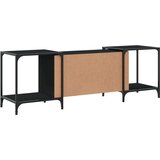 TV ormarić crni 153 x 37 x 50 cm od konstruiranog drva | shoptok.hr